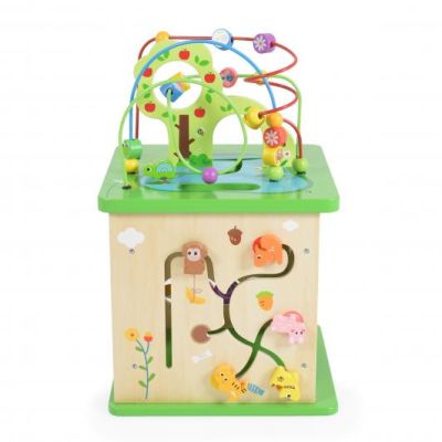 Детски дървен куб център Гора Tooky ToyTK533