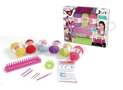 Детски комплект за плетене с прежда 553-2
