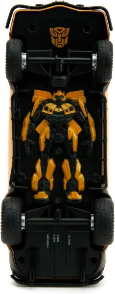 Метален автомобил Transformers 1977 Chevrolet Camaro Bumblebee 1:24 Jada Toys 253115010 