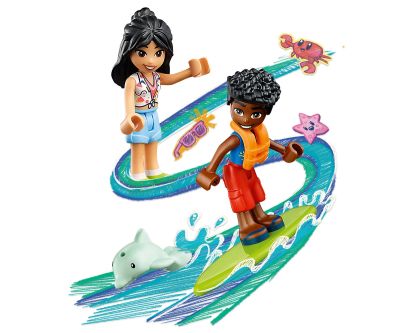 Конструктор LEGO Friends 41725 - Забавления с плажно бъги