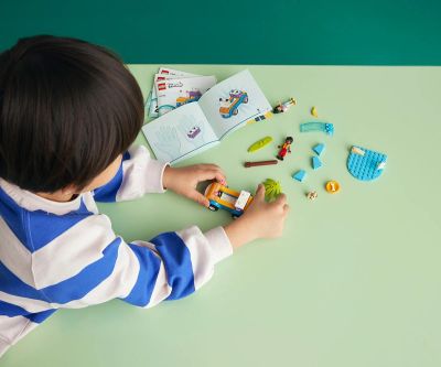 Конструктор LEGO Friends 41725 - Забавления с плажно бъги