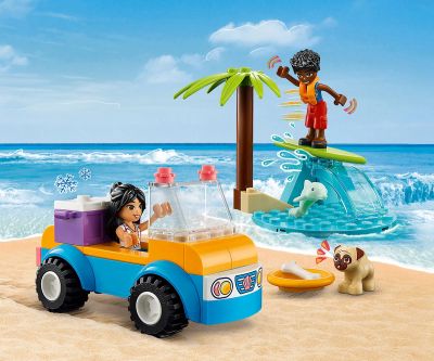 Конструктор LEGO Friends 41725 - Забавления с плажно бъги