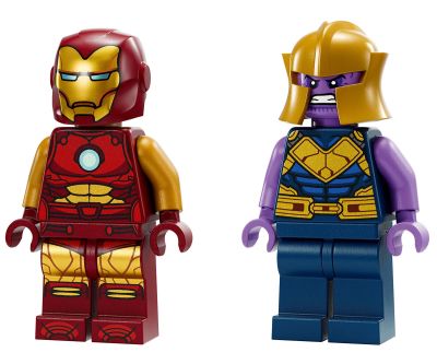Конструктор LEGO Marvel Super Heroes 76263 - Хълкбъстър на Железния човек срещу Танос