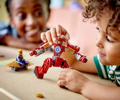 Конструктор LEGO Marvel Super Heroes 76263 - Хълкбъстър на Железния човек срещу Танос