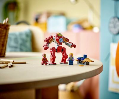 Конструктор LEGO Marvel Super Heroes 76263 - Хълкбъстър на Железния човек срещу Танос