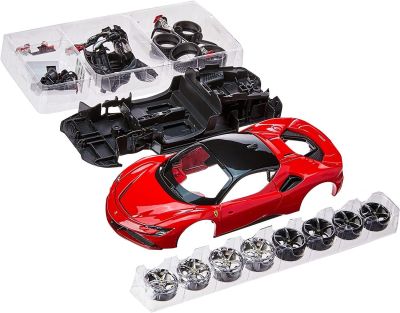Метална кола за сглобяване Ferrari SF90 Stradale Maisto 1:24 39137
