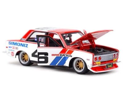 Метална кола Design Tokyo Modern 1971 BRE Datsun 510 Maisto 1:24 32532