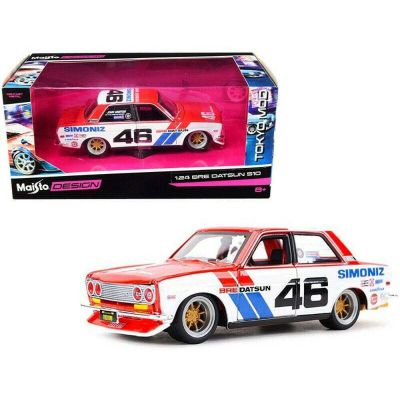 Метална кола Design Tokyo Modern 1971 BRE Datsun 510 Maisto 1:24 32532