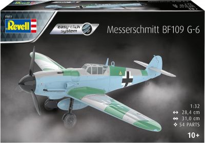 Сглобяем модел Revell Messerschmitt Bf109 G-6 Easy-Click