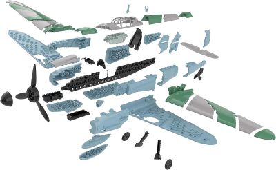 Сглобяем модел Revell Messerschmitt Bf109 G-6 Easy-Click