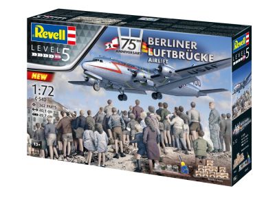 Сглобяем модел Revell Самолет 75 години от създаването на Berlin Airlift