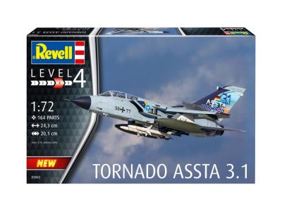 Сглобяем модел Revell самолет Tornado ASSTA 3.1