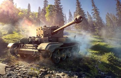 Сглобяем модел Revell Танк World of Tanks, Британски танк Cromwell Mk. IV