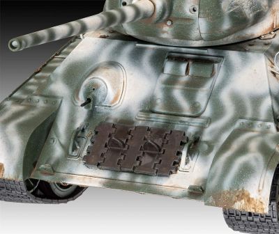 Сглобяем модел Revell Съветски танк T-34/85
