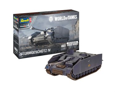 Сглобяем модел Revell Танк World of Tanks, Sturmgeschütz IV