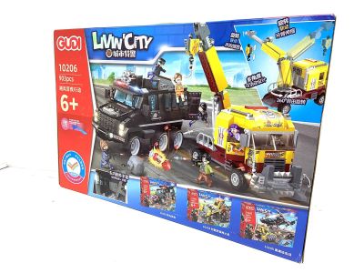 Конструктор City Полицейско преследване Gudi 10206