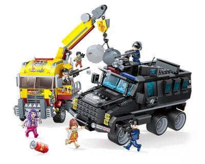 Конструктор City Полицейско преследване Gudi 10206