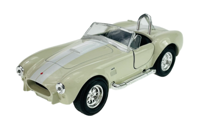 Метална кола Shelby Cobra 427 S/C 1965 Welly 1:34  