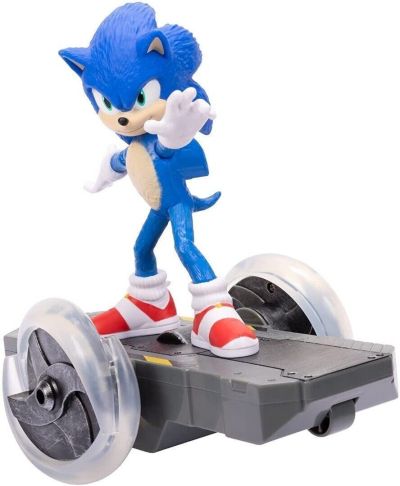 Sonic с радиоуправляем спийдер The Hedgehog 2 Movie Jakks Pacific 