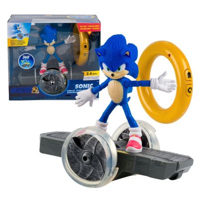 Sonic с радиоуправляем спийдер The Hedgehog 2 Movie Jakks Pacific 