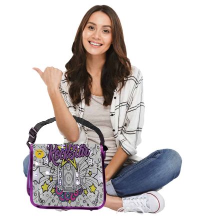 Чанта за оцветяване с LED светлина Rock Star