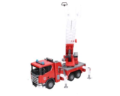 Пожарен камион Scania Super 560R със стълба Bruder 03591
