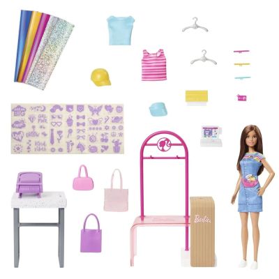  Barbie Careers Модният бутик на Барби + кукла HKT78 