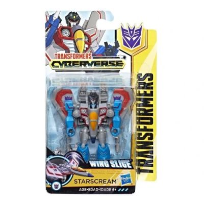 Екшън фигура Transformers Attackers Scout Class Starscream Adventures Mini Action Figure Hasbro E1894 10cm