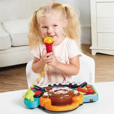 Детско музикално пиано с микрофон Hola 3137