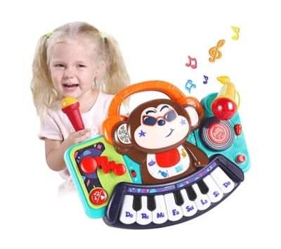 Детско музикално пиано с микрофон Hola 3137