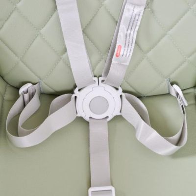 Дървен стол за хранене Cangaroo Gelato 2в1 мента