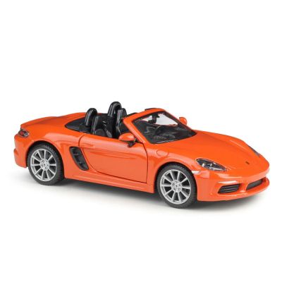 Метален автомобил Porsche 718 Boxster Bburago 1:24 Orange