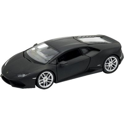 Метален автомобил Lamborghini Huracan Coupe Matte Black Welly 1:24 