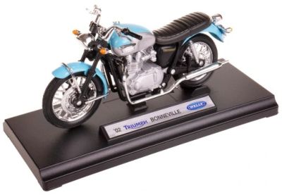 Мотор Triumph Bonneville 2002 Welly 1:18