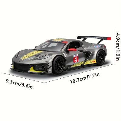 Метален автомобил Chevrolet Corvette C8.R Bburago 1:24 