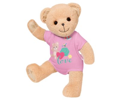 BABY Born - Плюшено мече с розова блузка