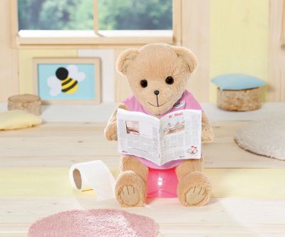 BABY Born - Плюшено мече с розова блузка