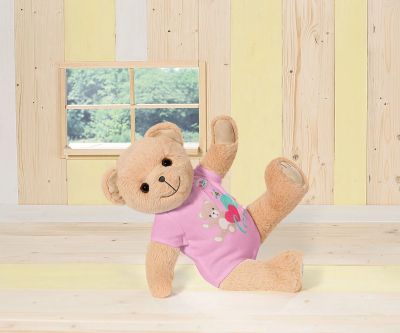 BABY Born - Плюшено мече с розова блузка