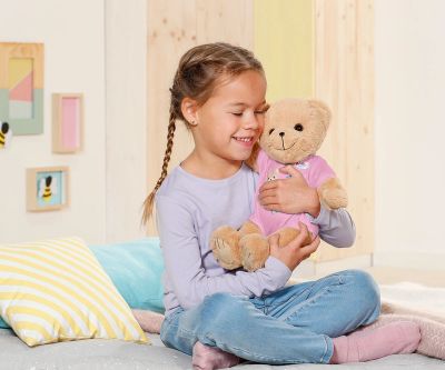 BABY Born - Плюшено мече с розова блузка