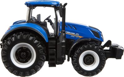 Трактор New Holland син Burago 1:43