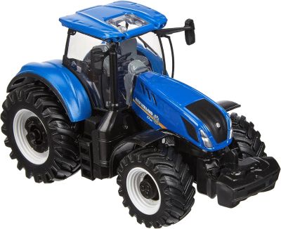 Трактор New Holland син Burago 1:43