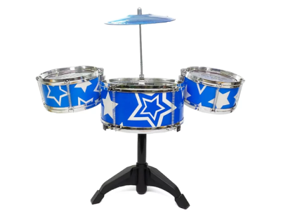 Детски барабани със столче Jazz Drum 333 