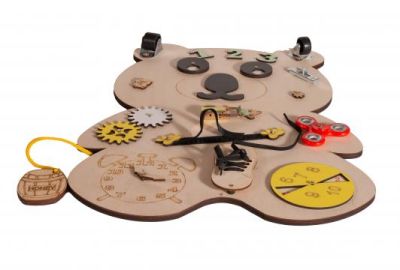 Образователна дървена дъска Монтесори BEAR