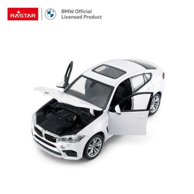 Метален Джип BMW X6M Rastar 1:24 - 56600 бял