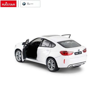Метален Джип BMW X6M Rastar 1:24 - 56600 бял
