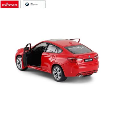 Метален Джип BMW X6M Rastar 1:24 - 56600 RED