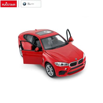 Метален Джип BMW X6M Rastar 1:24 - 56600 RED