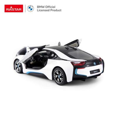 Метален автомобил BMW i8 1:24 Rastar 56500 бял