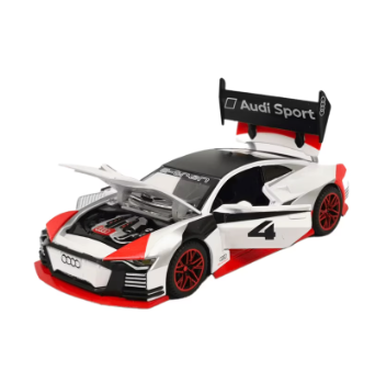 Метален автомобил Audi e-tron Vision GT 1:32 бял