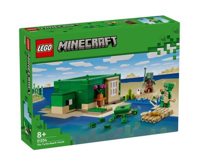 Конструктор LEGO Minecraft 21254 Къща на плажа на костенурките
